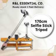 [Selfie Stick] 170cm Selfie Stick Tripod Mobile Phone Holder Monopod Bluetooth Remote Shutter Portab