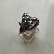 Stainless steel 316L Goat Head Stainless steel Ring