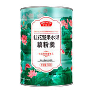 亨博士 桂花坚果藕粉羹藕粉坚果羹莲藕粉 早餐代餐粉方便速食纯  500g 罐装大份量 桂花坚果藕粉羹*1罐装