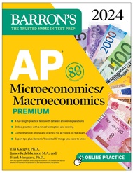 AP Microeconomics/ Macroeconomics Premium 2024: 4 Practice Tests+Comprehensive Review (+Online Practice)