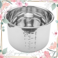 6L Pressure Cooker Inner Pot Rice Pressure Cooker Liner Stainless Steel Inner Pot Minute Pressure Co