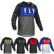 FLY MOTO Long Sleeve Jerseys MTB BMX Motocross Quick Dry Top