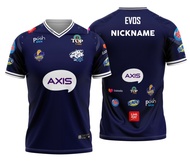 jersey kaos baju gaming evos esports 2021 - l