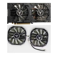 Original New YESTON Rx580 2048Sp 8Gd5 Earth God Graphics Card Fan