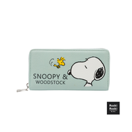 Moshi Moshi กระเป๋าสตางค์ใบใหญ่ กระเป่าธนบัตร กระเป๋าสตางค์ผู้หญิง ลาย Snoopy ลิขสิทธิ์แท้ รุ่น 6100002624-2626