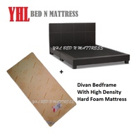 YHL Divan Bed With 5 / 7 Inch Foam Mattress (Free Delivery And Installation)
