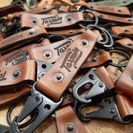 GANTUNGAN Premium Imported Leather Keychain / Keychain / Key Fob (FRAU)