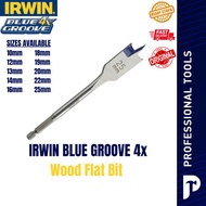 Irwin Blue Groove 4x Wood Drill Bit/ Flat Bit