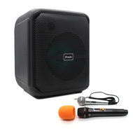 BTS-1740 Karaoke Wireless Bluetooth DISCO Light Speaker with Wired Microphone