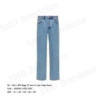 Armani Exchange กางเกงยีนส์ผู้ชาย รุ่น Mens J83 Baggy Fit Jeans In Light Indigo Denim Code: 6DZJ83 Z