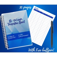 GCASH TRANSACTION NOTE BOOK RECORD