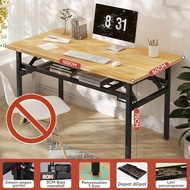 【📍Surabaya】Meja lipat portabel Meja Belajar Meja kantor besi Meja Pelatihan Serbaguna