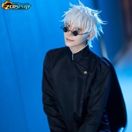 Gojo Satoru Cosplay Uniform Jujutsu Kaisen Gojo Satoru Cosplay Costume High School Uniform Wig Suit 