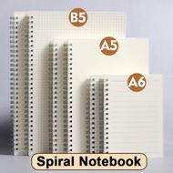 BUY1 TAKE 1 A5/A6/B5 Flip Notebook Steno Notebook 80 Pages Binder Spiral Notebook School Supplies