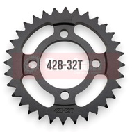 SUNBEN REAR SPROCKET FOR RUSI MP110 32T- 45T (428)