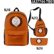 กระเป๋าเป้สะพายหลัง South Park ใหม่ กระเป๋าใส่ของเด็ก กระเป๋าสะพายไหล่แบบลำลอง กระเป๋าใส่ของสำหรับเด