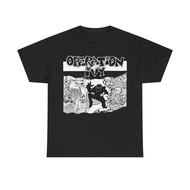 ✨Baju T 100% Kapas Tebal Punk Operation Ivy & Rancid, Unisex, Gaya Santai, 24h Penghantaran, COD🔥