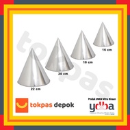 Plain Aluminum Tumpeng Mold (4 Size Options)