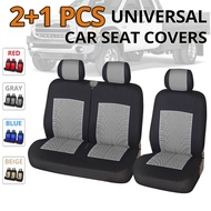 Black-Grey Seat Cover Protector For Ford Transit Custom Van Transporter Washable