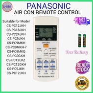 1pcs Panasonic (OEM) Aircond Remote Control A75C3297