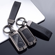 For Yamaha Nmax V2 V3 2020 2022 Aerox S Xmax Sniper 2023 Remote Key Leather Case Cover with Keychain