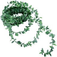 Ciieeo 7.5m Artificial Vines Green Leaf Wall Decor Simulated Vine Garland for Wedding Party Hanging 