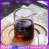 [Iniyexa] Clear Glass Espresso Glass Measuring Cup for Measurement 3.38