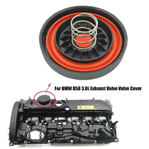 For BMW B58 11127645173 CS PCV Valve Cover Repair Kit Valve Cap with Membrane