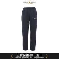 (日本平行進口)New Balance女士刷面双针织锥形长裤AWP53170BK女裤