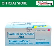 ImmunPro™ Sodium Ascorbate + Zinc (Film-Coated Tablets) By 4 pcs