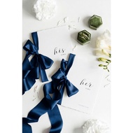 Wedding Vows Card Set with Decor Accessories 4U17 – His Vows Her Vows, Wedding Decoration Photograph