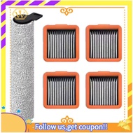 【W】For  D100 / D100 PRO / D500 / D500 PRO Wireless Vacuum Cleaner Spare Parts Roller Brush HEPA Filt
