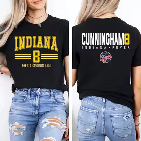 Sophie Cunningham 8 Indiana Basketball Tee Unisex T-Shirt