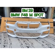 กันชนหน้าBMW F48 MSPORT กันชนหน้า สีขาว สภาพดี