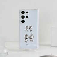 柔銀之結晶石透明防摔SAMSUNG繩掛手機殼