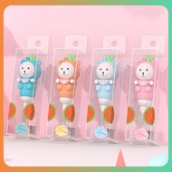 ☛ Cartoon Kids Toothbrush Cute 3d Doll Soft Bristles Children Toothbrush Deep Oral Clean With Anti S