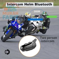 OTOHEROES Intercom Helmet Bluetooth Headset 2 Riders Music IPX6 800mAh - E1