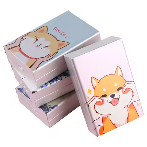 Cute Cigarette Case Box Holder Cigarette Storage Box Case Container Pocket Cigarette Box Tobacco Cig