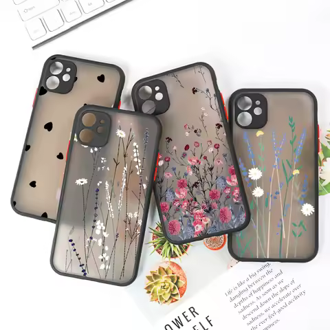Clear Matte Phone Cases For iPhone 13 Case iPhone 15 Pro Max 14 11 12 7 8 Plus X XR XS Max XR SE 202