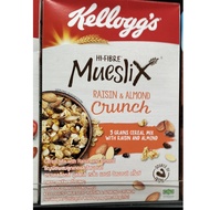 Kellogg's mueslix raisin & almond crunch 355g