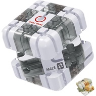 Large Labyrinth 3D Puzzles Maze Cube - Engaging Brain Teaser Toy, 3D Maze Cube, Magic Cube & Ball, D