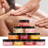 Hllozzi 10oz/285g Tẩy tế bào chết toàn thân Glycerin, Vitamin C, Muối, Làm'sạch'sâu, Dưỡng ẩm, Nuôi