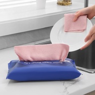 Removable Dish Cloth Absorbent Microfiber Kitchen Dish Cloth Disposable Dish Cloth