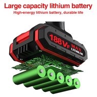 【Lithium Battery】XTITAN 188VF/988VF Contains Five-cell/Ten-cell Lithium Battery, Suitable For 188VF Electric drill, Reciprocating saw, 988VF Hammer Drill, Impact Wrench, Impact Drill