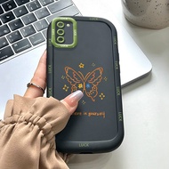 Samsung A02S A03S M02S F02S Case Silicone Case Small Butterfly Drawing HS0016