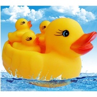 Here House Children Bath Toys Little Yellow Duck Pinch Scream Baby Play Water 0-10 Years Old 1 Femal