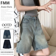 Lovito Casual Plain Pocket Denim Shorts for Women LNA19020 (Multi-color) Lovito Casual Pocket Denim 