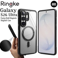 門市現貨❤️‍🔥❤️‍🔥Ringke - Fusion 磁吸 MagSafe 保護殼Samsung Galaxy S26 Ultra -軍規防摔磁吸手機殼