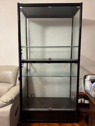 可著燈發光玻璃展示櫃Glass Display Cabinet with lighting