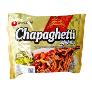 HITAM Nongshim Chapagetti Chajang/Snackgmyeon/Black Soy Pasta Noodles 140 GR